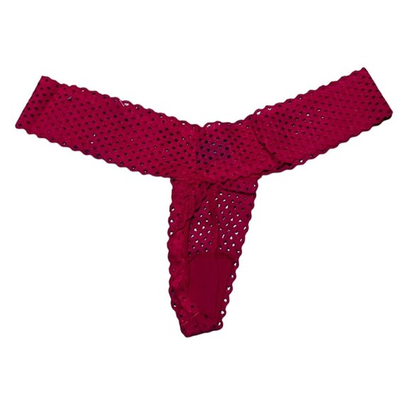 Fredericks of Hollywood NWT Set of 3 Thong Lace Panty Bundle Sz 1XL Womens Red B - Picture 12 of 13